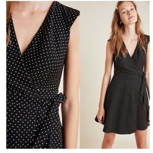 Anthropologie Hutch Ronnie Wrap Mini Dress NEW